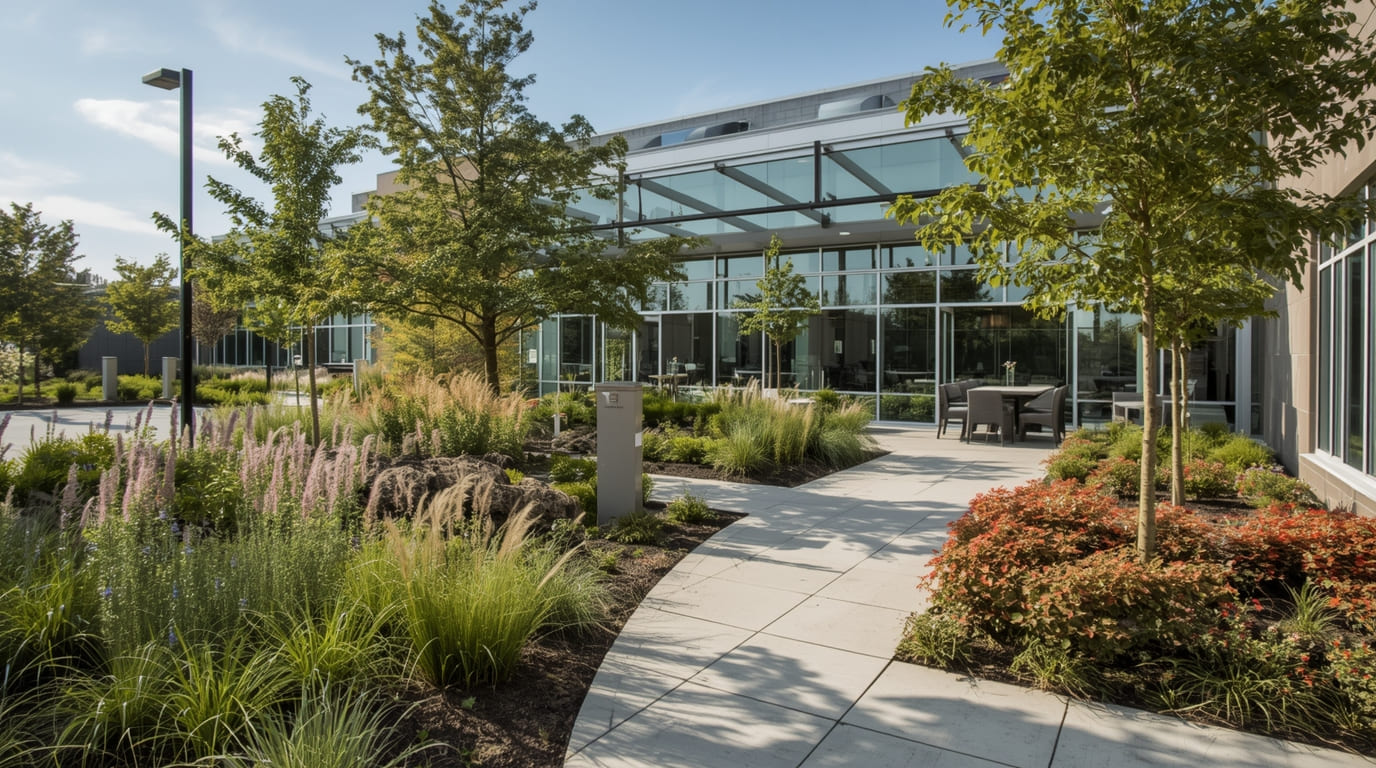 Commercial landscaping solutions by Chogchik