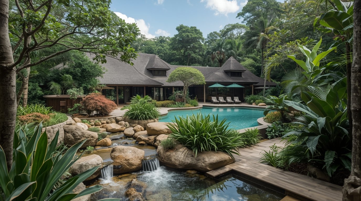 Eco-resort landscape design by Chogchik