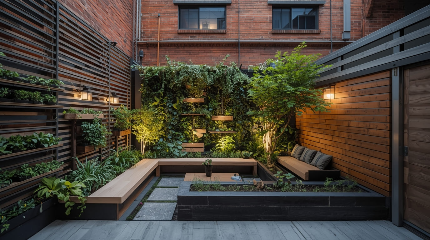 Urban garden transformation by Chogchik